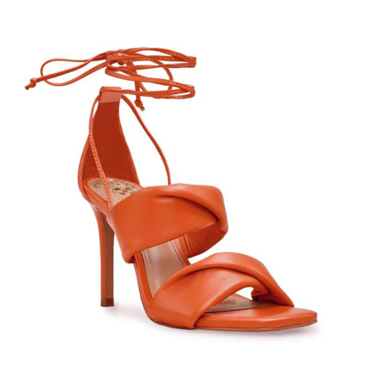 Vince Camuto Andrequa Sunset Orange Heeled Sandals | eBay