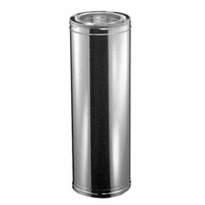 DuraVent 6DP-24 DuraPlus Triple-Wall Chimney Pipe; For Wood Stoves, Fireplaces,