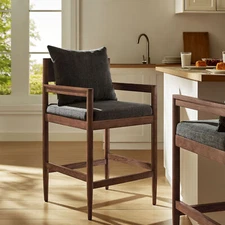 Remington Counter Stool in Charcoal