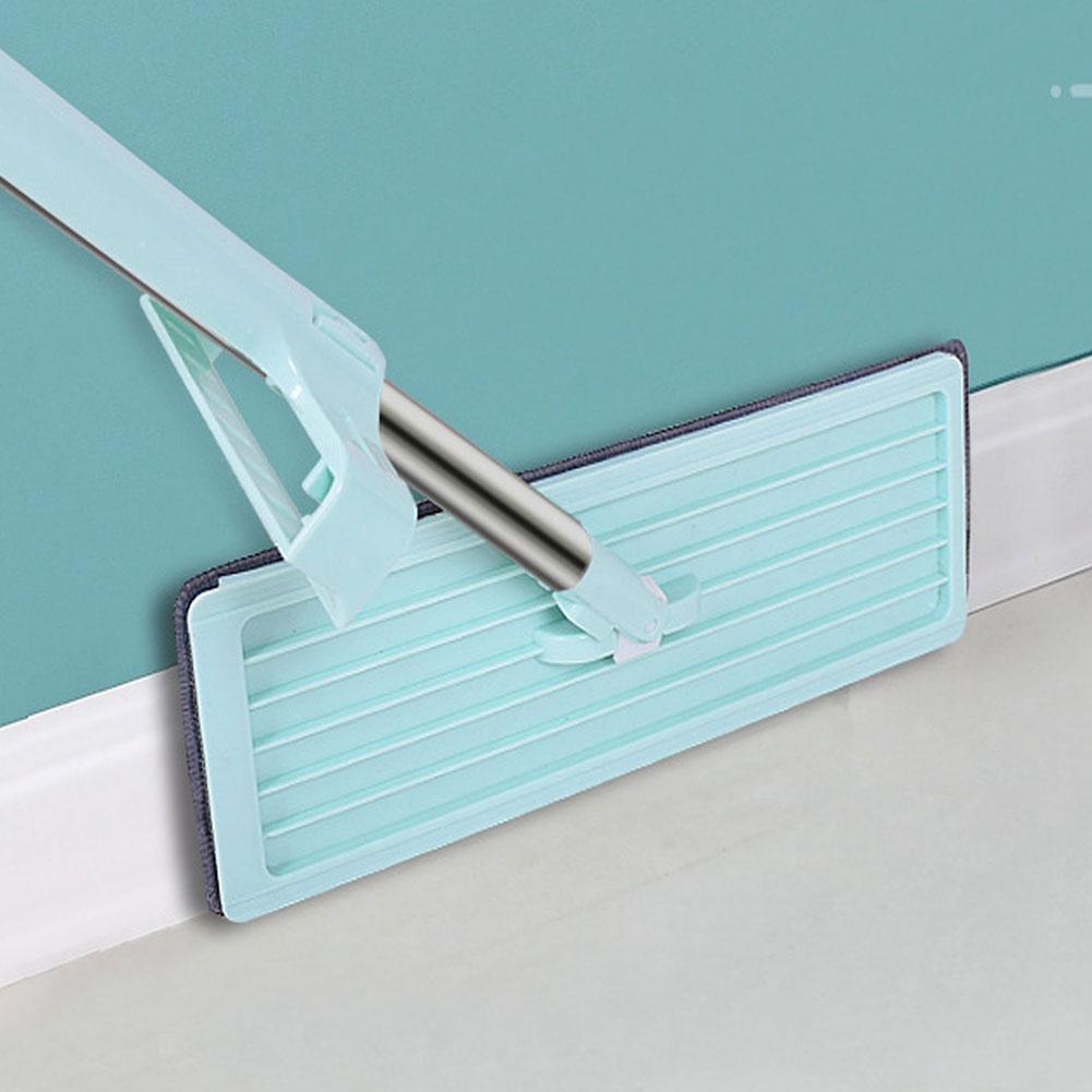 Microfiber Flat Mop Hands Free Squeeze Cleaning Floor Mops with
