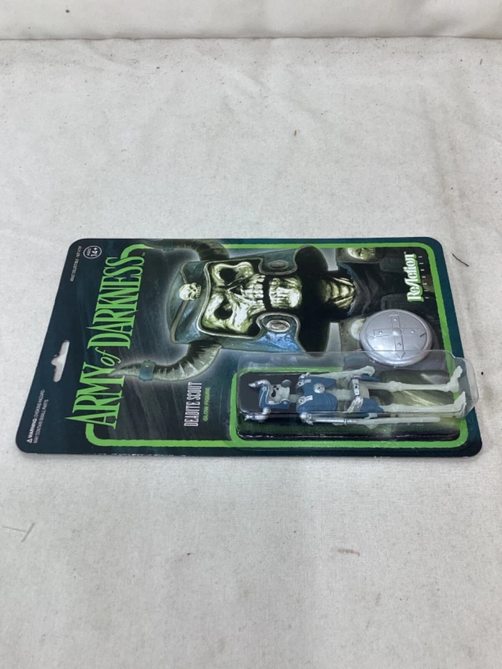 Figura Esqueleto Reaction Super 7 Army of Darkness Deadite Scout 2022 NUEVO Sellado Foto 4 de 4