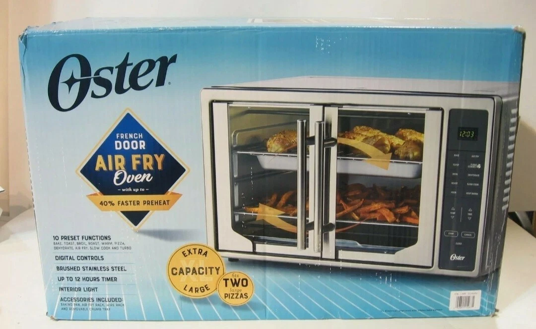 Digital French Door Air Fryer Toaster Oven