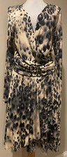KAREN KANE Womens Deep V Neck Dress - Sz Medium
