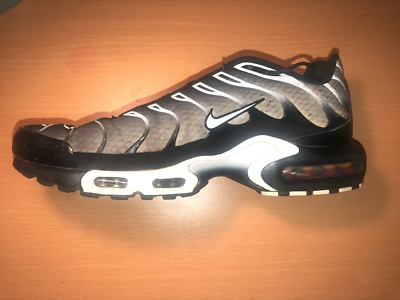 Size 9.5 - Nike Air Max Plus Black Metallic Silver 2022 | eBay