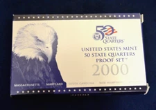 2000-S US 50 State Quarter Proof Set in OGP