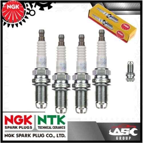 NGK Yellow Box Spark Plug - Stk No: 2848 - Part no: BKR6EKC - x4 - Picture 1 of 1
