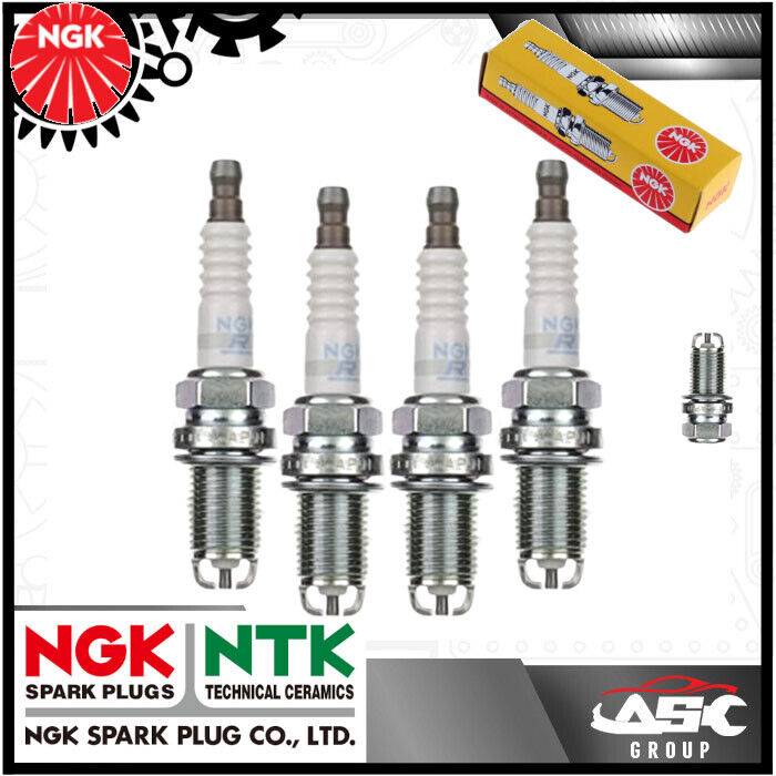 NGK Yellow Box Spark Plug - Stk No: 2848 - Part no: BKR6EKC - x4