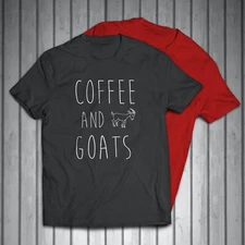 Coffee and Goats Farm Men's T-Shirt