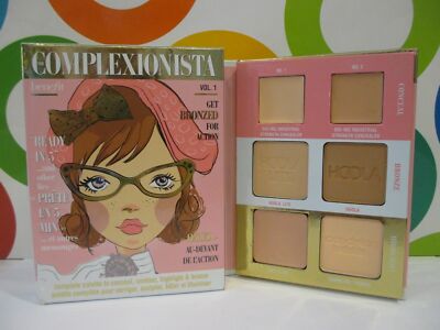 BENEFIT ~ THE COMPLEXIONISTA CONCEAL BRONZE HIGHLIGHT PALETTE VOL. 1 ~ BOXED