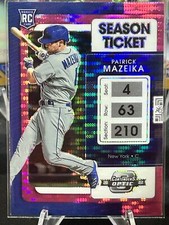 2022 Patrick Mazeika Contenders Optic Pink Pulsar New York Mets Rookie