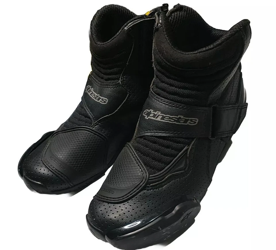 Botas de moto Alpinestars SMX-1 R negras, ¡excelente estado usadas! Foto 2 de 4