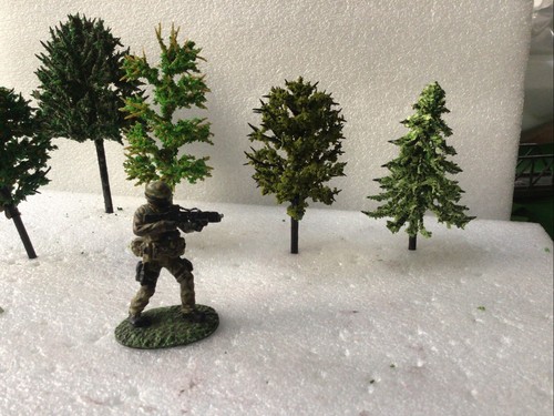 1/35th Scale Model Trees ( Set Of 5) Military Diarama .diorama TIB 74 - Picture 7 of 9