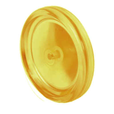 C.E. Smith Bow Roller - Yellow PVC - 8''