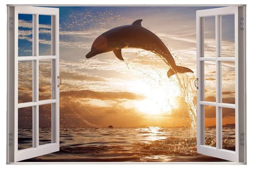 Dinosaurs Wall Decals For Girls Bedroom - 34pcs Peel & Stick Waterproof Wall Stickers, Covers 32 Sq Ft, Kids Room Decor - View #2