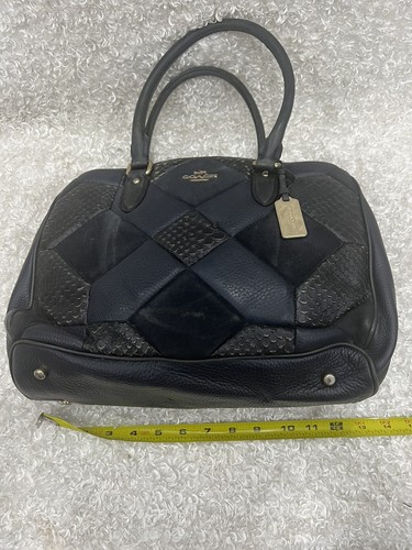 Coach Leder & Wildleder Patchwork EMPIRE Tragetasche - Bild 16 von 17