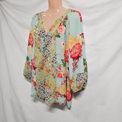 herlipto♡GardenFloral-printRibbonBlouse Short-Sleeved Cottage Floral Blouse | Stetson
