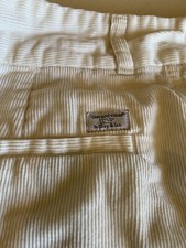 VINEYARD VINES Shep Ian White Straight Classic Corduroy Mini Skirt - Size 6