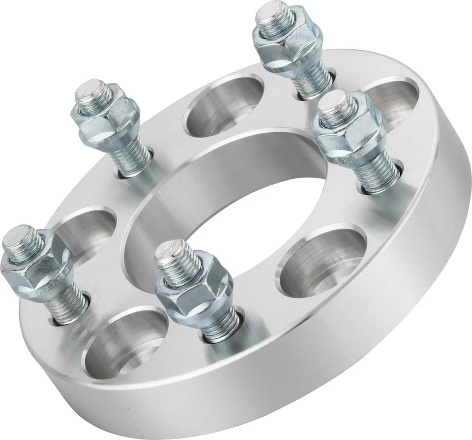 4件装1.25英寸5x4.75至5x112毫米车轮适配器12x1.5螺柱5Lug 74毫米轮毂 — 第 2/2 张图片