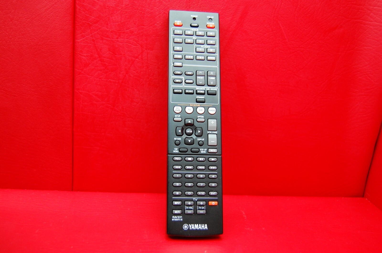 Yamaha RX-V371 5.1 Ch HDMI Home Theater Surround Sound Receiver W/ Remote Bundle