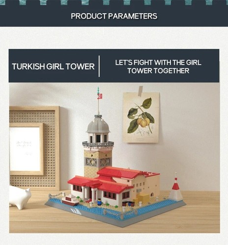 Wange Bloque de Construcción Juguetes Arquitectura Mundial Ladrillos Modelo para Adultos o Niños - Imagen 328 de 872