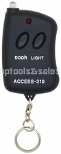 8 Digit Code Mini Remote Control Garage Door/Gate Transmitter w/ Mini Flashlite