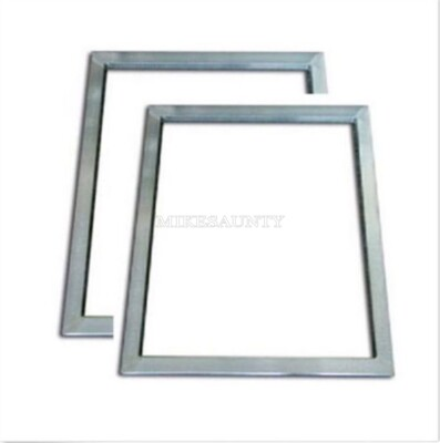 #ad 2Pcs Outside Size 20X30CM Silk Screen New Printing Aluminum Frame xm EUR 11.30
