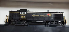 Western Maryland RR ALCO RS-3 Diesel 195 with ESU LokSound DCC  Bowser 25235