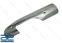 Passt FüR Royal Enfield UCE Electra Classic Auspuff Hitzeschutzplatte Chrom Aes