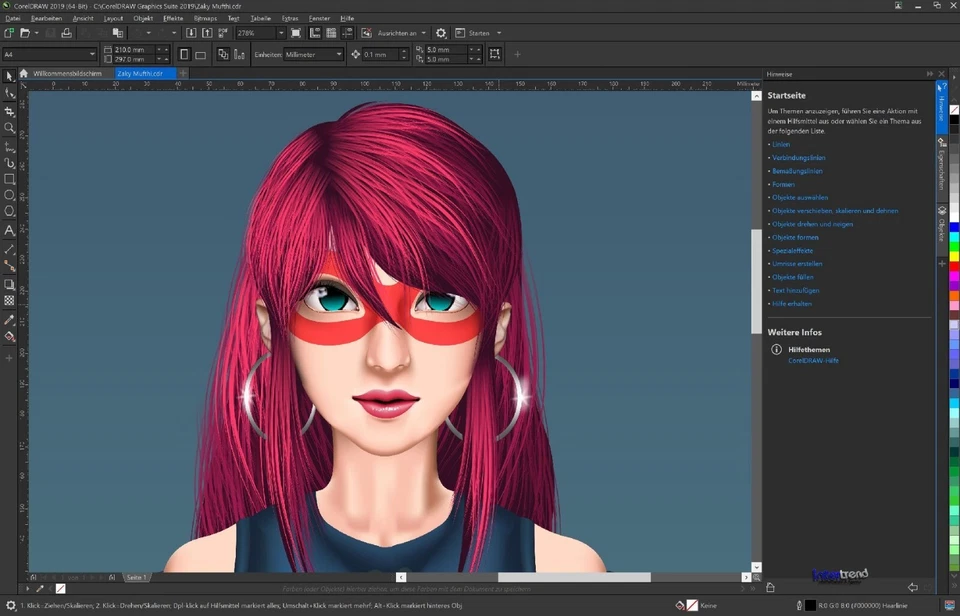 Corel Draw Graphics Suite 2019 Vollversion Windows Dauerlizenz Download NEU - Bild 3 von 4