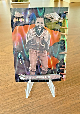 2025 Topps Chrome Wrestlemania 41 Las Vegas Cactus Jack Jimmy Uso 06/10