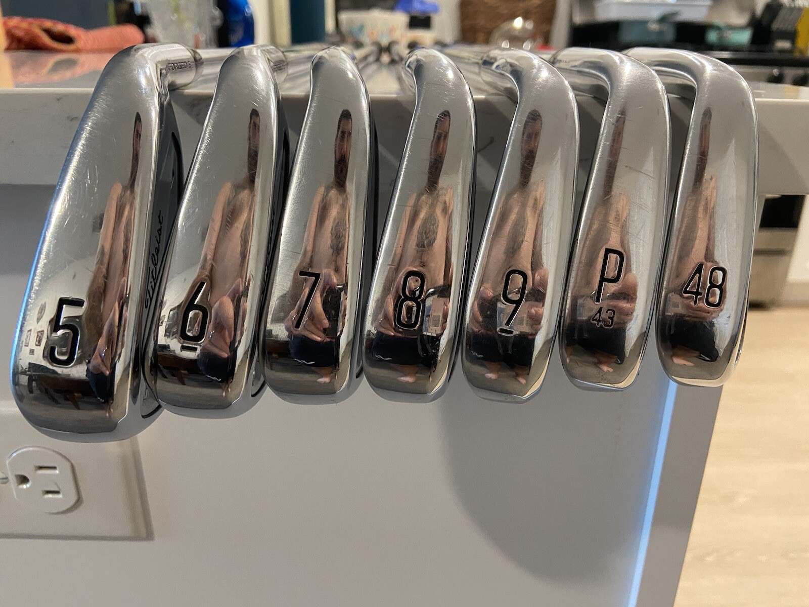 Titleist T350 Game Improvement Irons 5AW ** 1 Inch Short 1 Degree