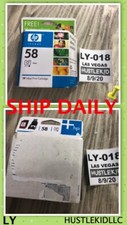 Genuine HP 58 Photo Ink Jet Print Cartridge New Tri-Color Color LY-018