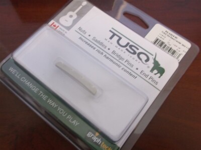 NEW - Graph Tech PQ-1214-00 Slotted Nut For Fender Jazz Bass - TUSQ