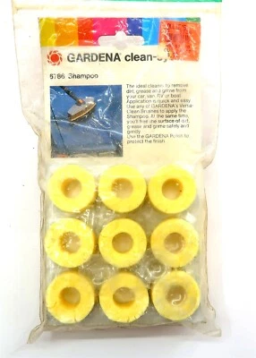x18 GARDENA Clean-System 6786 SHAMPOO Tablets for Cars, RV and Boats - Image 1 of 4