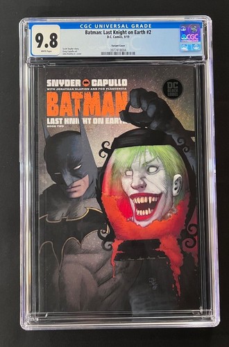 Batman: Last Knight on Earth #2 CGC 9.8 (2019) - Variant Cover - John Romita Jr
