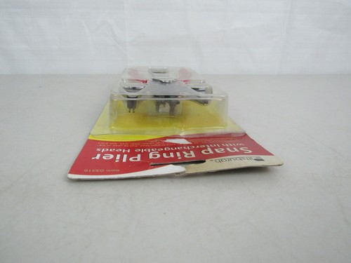 Pittsburgh Snap Ring Pliers With three Interchangeable Heads-New - Foto 8 di 10
