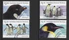 AUSTRALIA ANTARCTIC TERRITORY 2022 SET 4 PENGUINS FINE USED