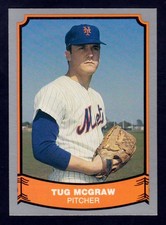 1988 Pacific Baseball Legends #96 Tug McGraw New York Mets / NM+ cond.