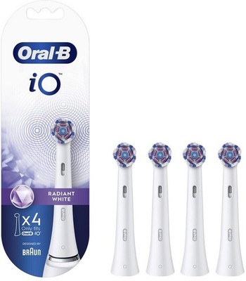Oral-B iO RB WW-4 Radiant White 4er Aufsteckbürsten