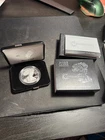2025 Laser Engraved American Eagle One Ounce Silver Proof Coin In Hand