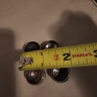 Lot Of 4 Antique Silverplate Replacement Salt And Pepper Lids. — photo 3