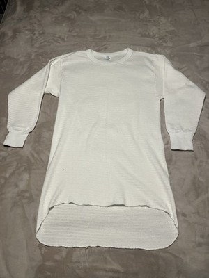 Vintage 1987 Hanes American Sportsman Thermal Top Mens L 42