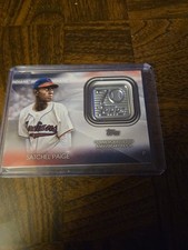 2021 Topps SeriesTopps 70th Anniversary Manufactured Logo Patches Satchel Paige 