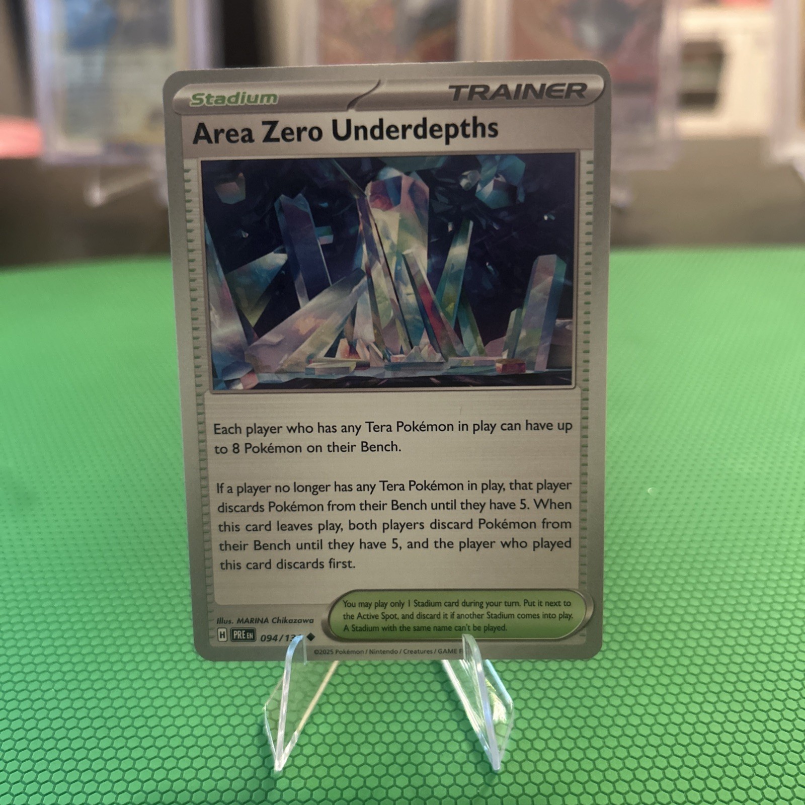Area Zero Underdepths 94 Pokemon TCG Prismatic Evolutions - NM