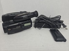 Sony HandyCam Video 8 CCR-TR71 Camcorder w/ Charging Cable - Parts AS IS