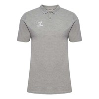 hummel Hmlgo 2.0 Chevron Poloshirt, Grau Meliert, L