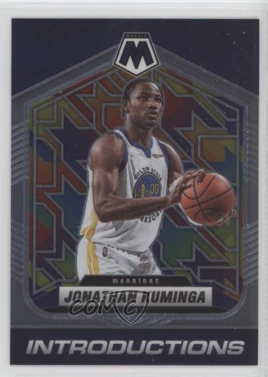 2021-22 Panini Mosaic Introductions Jonathan Kuminga #8 0qr0