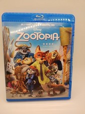 Zootopia Blu-ray and DVD Combo, 2016 - No Slipcover
