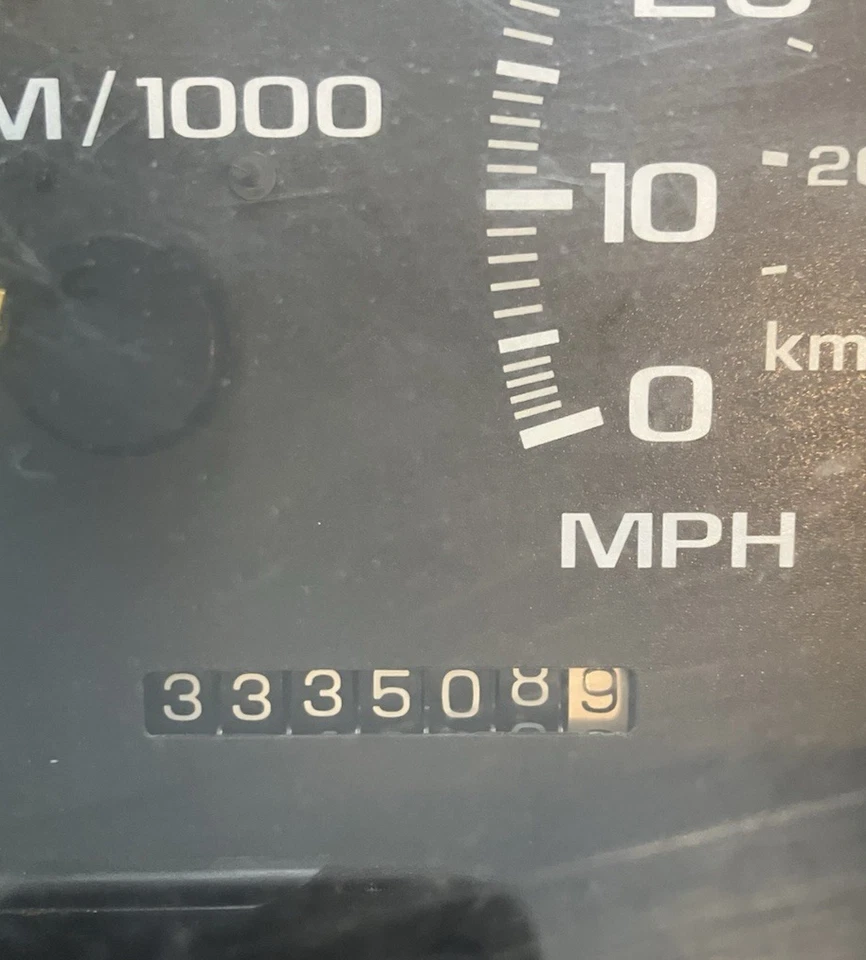 Painel cluster medidor velocímetro suburbano 95-00 Chevy GMC C/K Tahoe 333k fabricante de equipamento original - Imagem 2 de 4