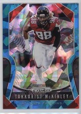 2019 Panini Prizm Blue Ice Prizm 30/99 Takkarist McKinley #172 y0i